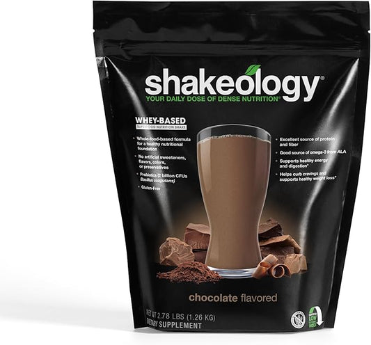 Shakeology Whey Protein Powder Blend Chocolate